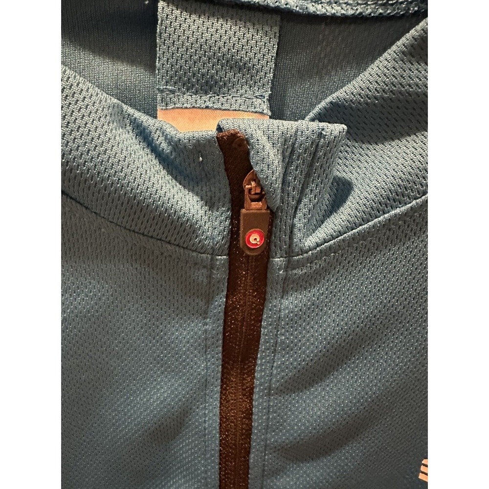 Spotti Men's Cycling Jersey Extra Large Blue 1/2 Zip Short Sleeve 3 Pockets‎ EUC - Picture 12 of 12